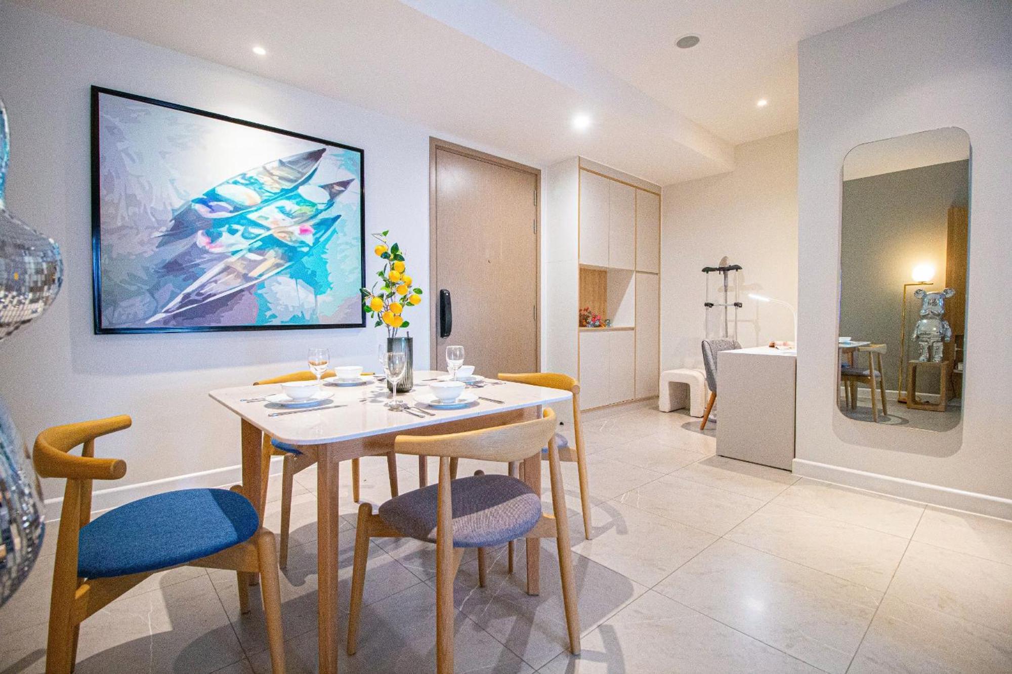 Lusso Suites - D1Mension & Zenity Residence, Sg'S Heart 胡志明市 外观 照片