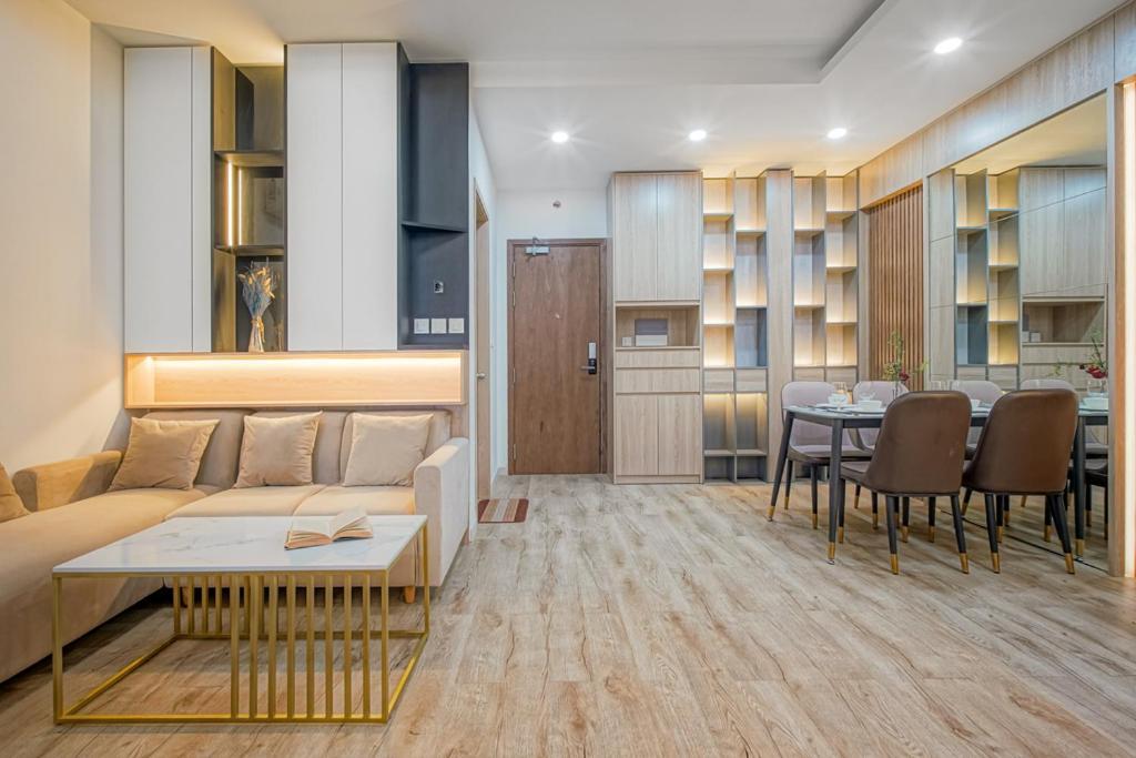 Lusso Suites - D1Mension & Zenity Residence, Sg'S Heart 胡志明市 外观 照片
