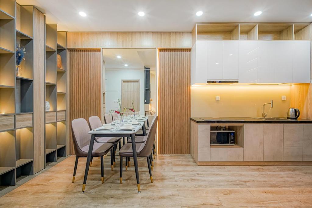 Lusso Suites - D1Mension & Zenity Residence, Sg'S Heart 胡志明市 外观 照片